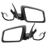 Power Side View Mirror,1 Pair Power Rear Door Mirror Assembly Rearview Mirror World-Class Design