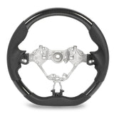 Car Steering Wheel,Hydro?Dip Steering Wheel Perforated Steering Wheelfor G Z Flat Bottom Steering Wheel Stylish and Modern
