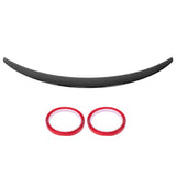 Trunk Lip,Glossy Black for AMG Trunk Spoilerfor Mercedes Benz Rear Trunk Wing Enhanced Durability