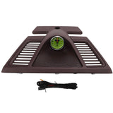 Dashboard Clock Display Surround Trim 970 552 151 01 6W0 with Green Stopwatch Replacement for Panamera 2010?2016 Red