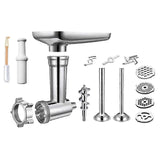 Kitchenaid Meat Grinder Attachment For Stand Mixers Metal Mincer Compatible With Kitchenaid And Cuis