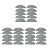 30X Cleanable Microfiber Mop Cloths Replacement Parts for S8+ M7 Pro Robotic Vacuum Cleaner