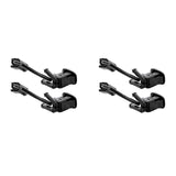 2 Pair for E39 5-Series 1997-2003 525I 528I 530I 540I M5 Windshield Washer Nozzle Heated Dual Inlet
