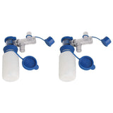 2X Milk Sampling Bottle,200Ml Sampling Bottle Sampler Cow Milk Liquid Sampling Bottle Milk Container