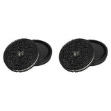 2pcs 32mm F10 Free Focus Pancake Lens for E-Mount Series Mirrorless Cameras
