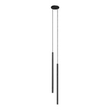(Neutral Light) 6W Modern LED Chandelier Double Headed Minimalist Long Line Lamp Chandelier for Living Room Bedroom