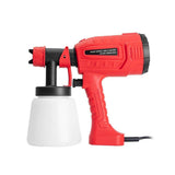 800ML Red Electric Spray Gun Tool Electric Spray Gun Paint Sprayer for Car Household Red Electric Sp