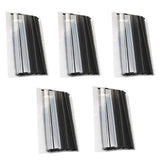100 Peel and Stick Tin Ties, Wire Bendable, Coffee Bag Ties Sealing Bead of Baked Food Bag 5.5 inch