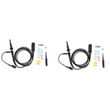 2X P6500B 500MHz Oscilloscope Probe 10X 300V High Precision Test Probe 120cm for Tektronix Oscillosc