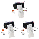 3X Frequency Conversion Ceiling Fan Remote Control Kit Light High Voltage 6-Speed Remote Receiver Co
