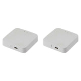 2X Tuya Zigbee Gateway HUB Wireless Smart Home Bridge Smart Life Remote Control Zigbee Protocol Work