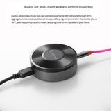 Wireless WiFi Music Audio Streamer Receiver Audiocast Ieast Play M5 DLNA for Airplay Audio Adapter Multi Room Streams