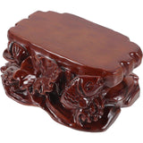 Wooden Riser Wood Tray Pedestal Stand Decorative Wood Pedestal for Kitchen Counter