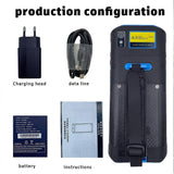 Bisofice Android 13.0 Barcode Scanner Handheld Mobile PDA Terminal Machine Support 1D/2D/QR Code wit