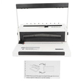 Wire Binder Machine Round Hole Double Wire Humanized Handle 3:1 Pitch Comb Binder Machine