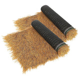 2Pcs Garden Simulated Thatch Roof  Shade Artificial Thatch Roof Decoration Garden Patio Cover Decor