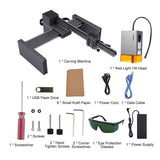 Engraving Machine 215mm * 235mm Work Platform 10W Portable Cutter All Metal Body with Emergency Stop