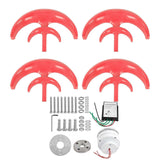 Wind Turbine Kit 4?Blade Lantern Vertical Axes Generator Electricity Producer Equipment 1200W12V