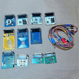 Auto Repair Tool Full Set Iprog+ Plus 12 Adapter V85 Iprog 777 Car Key Programmer Tool Supports IMMO+KM Until 2020 jn