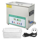 Ultrasonic Cleaner 6.5L 180W Ultra Sonic Tank Bath Cleaning Machine Timer DK?360HTD AU Plug 220V