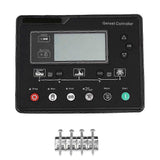 6120U AMF Generator Set Controller LCD Automatic Start Genset Ats Control Box Terminal Charge Panel Alternator Part 6120 jn