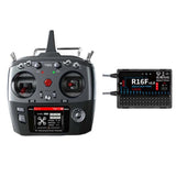 New T16D 16 Channels RC Transmitter 2.4GHz with R16F Receiver Remote Controller for RC Car Boat Dro