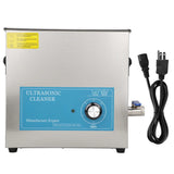 360T Ultrasonic Cleaning Machine Mechanical Timing Cleaner Equipment 6.5L 0~20minUS Plug 100~120V