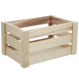 Solid Color Wooden Multifunction Desktop Storage Box Storage Window Basket Display Organizer Sundries Container for Home Market