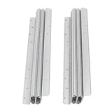 40in 1 Pair 1000 to 2250cm Pulling Out Drawer Rail 120kg Bearing Rust Resistant Smoothly Operation D