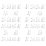 10 Pcs Acrylic Clear Display Stand, for Displaying Pictures,Jewelry