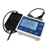 Turbine Water Flow Sensor Meter Flowmeter Temperature-Time Total Flow Show Rate