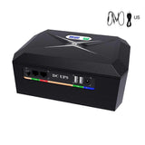 (17600MAH US) 60W Mini UPS Battery Backup Uninterruptible Power Supply 17600/20800mAh 5/9/12V