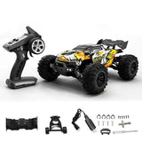 (Orange) Digital Control Crawler All Terrain Brushless Model Car Kids Electronic Gift