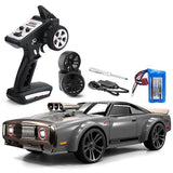 (Light Grey) RC Drift Car Remote Control Racing Car Powerful Gear for Men Boys Outdoor Play