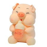 (45CM Squint) Environmentally Friendly Pig Plush Toy Non Toxic No Hard Parts Soft for Kids