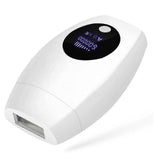 Laser hair removal with long-lasting interchangeable heads for men and women