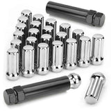 M14X1.5 Wheel Lug Nuts,24 Pieces 14mmx1.5 7 Spline Nuts
