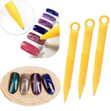 20PCS 3D Magnet Stick Cat Eye Magnetic Pen for Nails Drawing Nail Art Tool Manicure DIY Tools Cat Eye Effect Nail Gel Polish