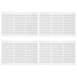 4 Sheets Nail Display Clear Crystal Adhesive Tape Traceless Double-sided Adhesive Tape