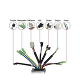 36v/48v 250w Lcd4 Display Meter Pas Set E-bike Convers Kit Ycle S
