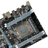 X79 Mboard+e5 2630 Cpu+ddr3 4g Recc Ram+sata Cable+s Cable+baffle+bracket A2011 M.2 Nvm