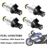 2025 Latest Model Topteng 4PCS Motorcycle Fuel Injector 0280150705 For BMW K1