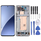 (Silver) For Xiaomi 15 Pro AMOLED COMPATIBLE LCD Screen Digitizer Full Assembly with Frame