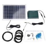 Drip Irrigation Kit Solar Automatic Drip Irrigation Kit Solar Powered Auto Easy DIY Watering System for Balcony Garden