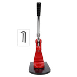 Badge Machine Durable with Double Colors Handle DIY Button Maker Hand Pressing Tool