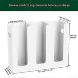 For Free Punching Wallmounted Cup Holder