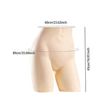 (Skin Color) Underpants Stand Showcase Female Panty Model for Market Traders Shop Display White