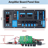 (Mono) High Power DSP Bluetooth 5.3 Amplifier Board 8-18 Inch Trolley Speaker Outdoor Audio Amp Module 60W