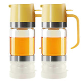 2pcs 10oz300ml Honey Dispenser No Drip Syrup Pump Dispenser For Coffee Mini Honey Jars For Coffe