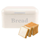 Vintage Bread Box Cupboard Iron Snack Box Desktop Finishing Dustproof Storage Box Storage Bin Keepe